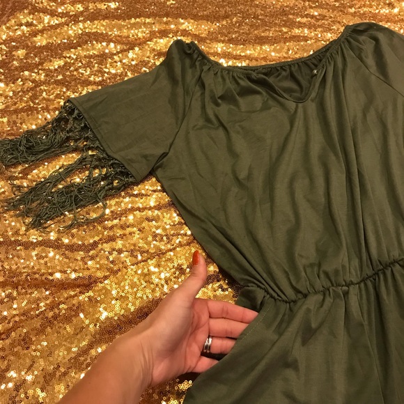 Gorgeous Green Romper! 😍😍 - Picture 2 of 5